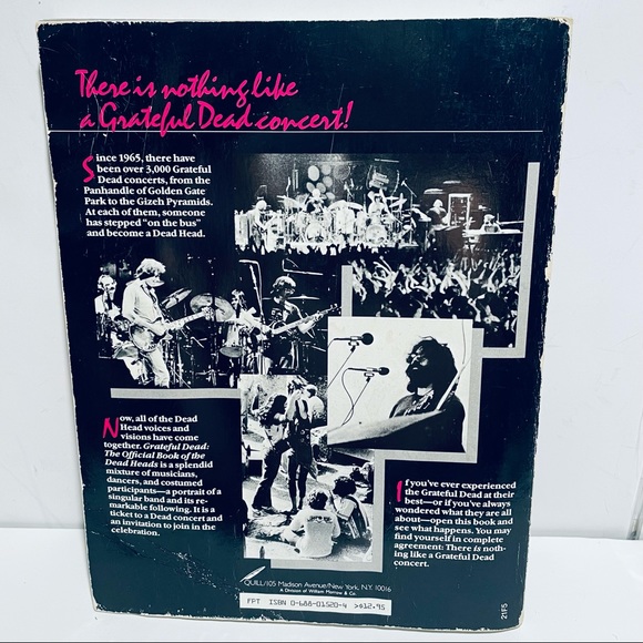 Grateful Dead vintage book & Memorabilia - Picture 3 of 8